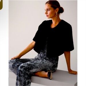 White House Black Market balero size large